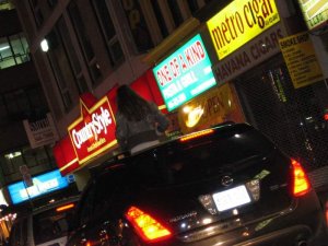 Downtown Toronto after Leafs won the Quarter Finals 32.JPG